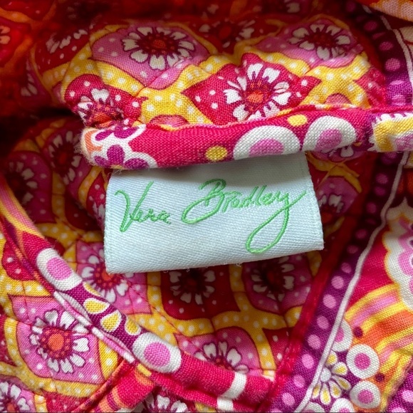 Vera Bradley Raspberry Fizz Paisley Tote Bag - Picture 4 of 4